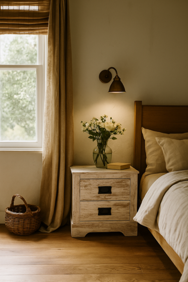 Komoda Stolik nocny Vintage Country - Inart