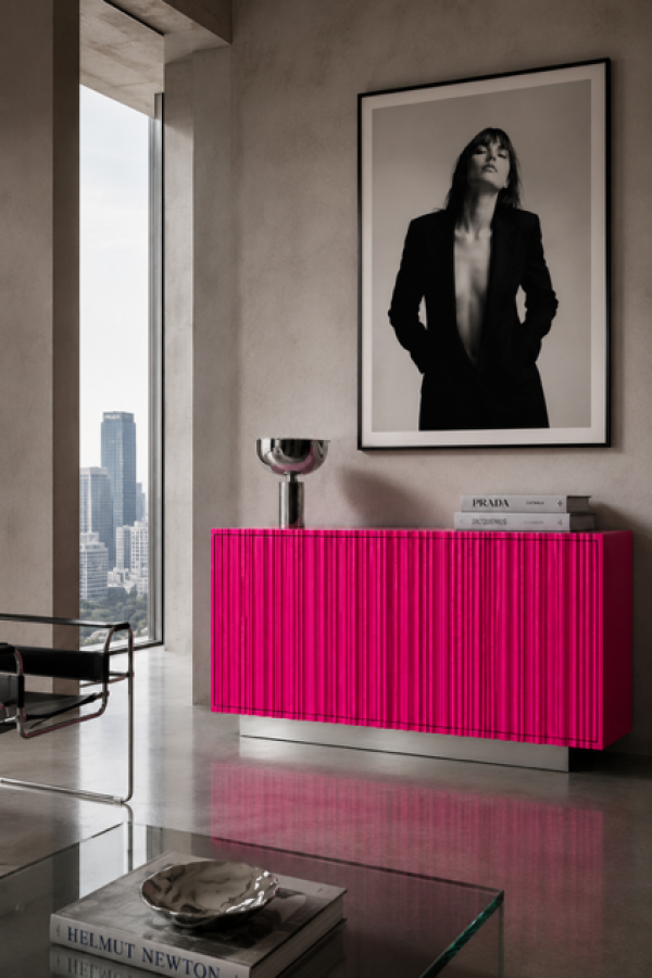 Komoda Stucco pink 152x80 cm - Kare Design