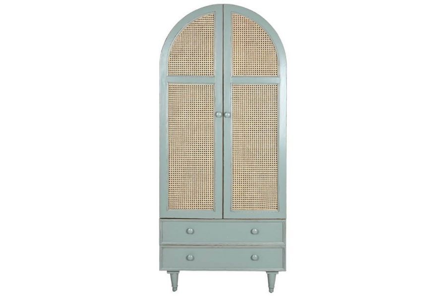 Komoda szafa Vintage zielona miętowa - Item International