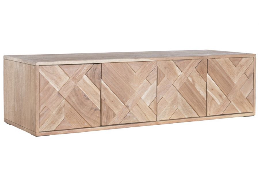 Komoda wisząca Parquet z drewna akacjowego