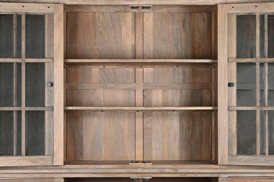 Komoda witryna Country style drewniana - Item International