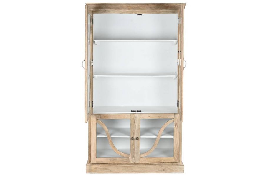 Komoda witryna drewniana Stylized natur - Item International