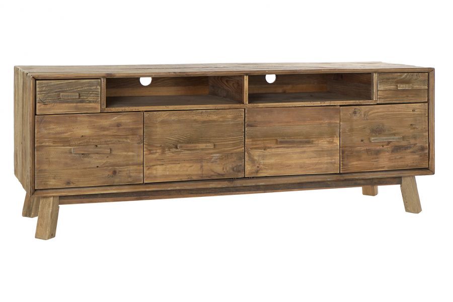 Komoda Wood Craft drewno sosnowe RTV pod TV 180 cm - Item International