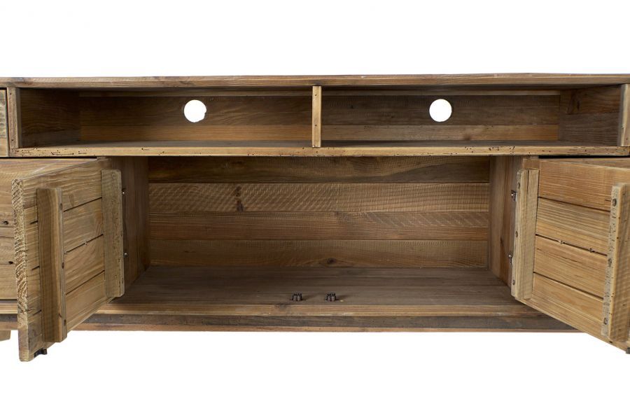 Komoda Wood Craft drewno sosnowe RTV pod TV 180 cm - Item International