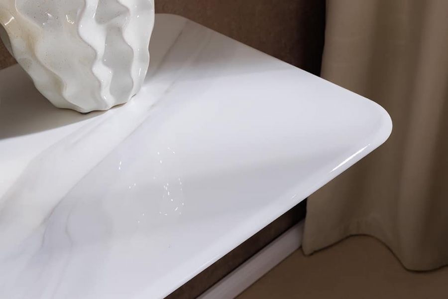 Konsola Art Living 140 cm biały marmur - Invicta Interior