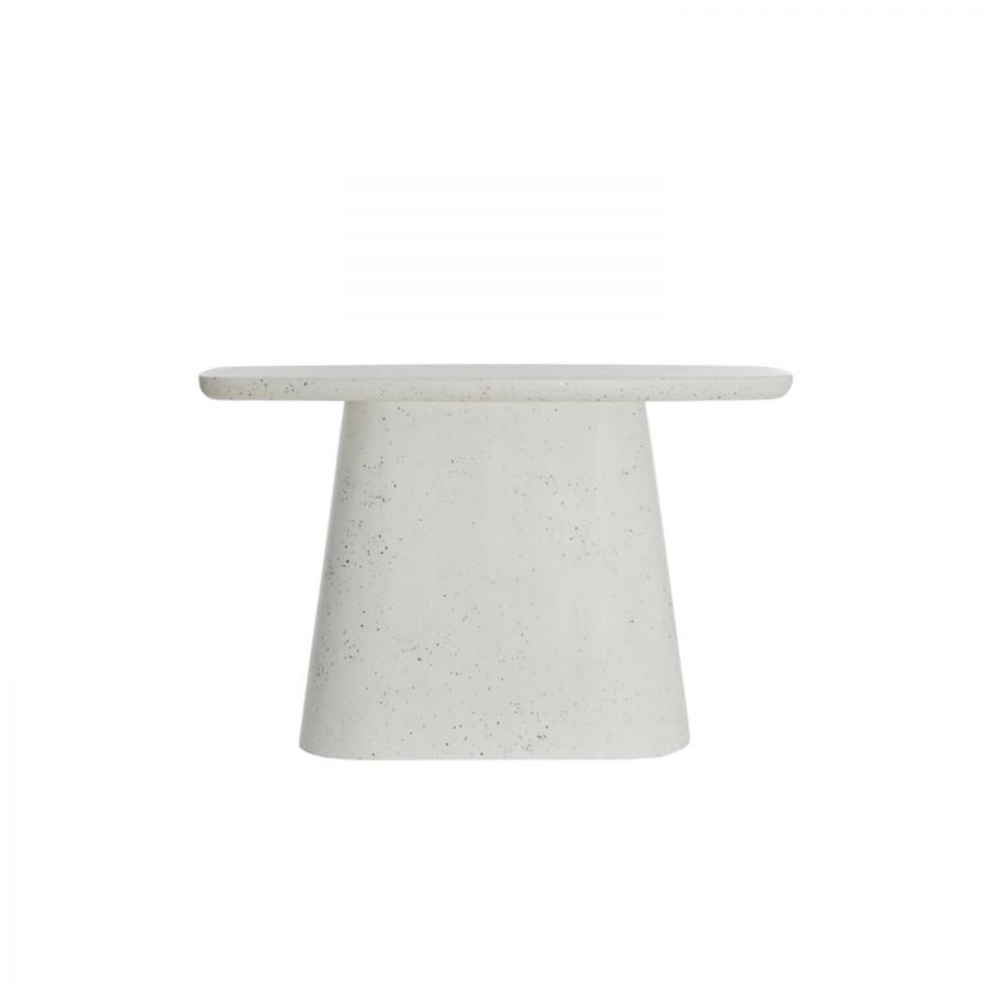 Konsola Cement terrazzo biała  - Light & Living