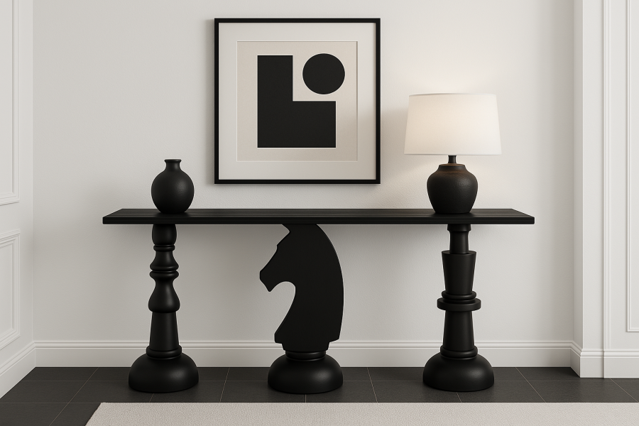Konsola Chess czarna - Item International
