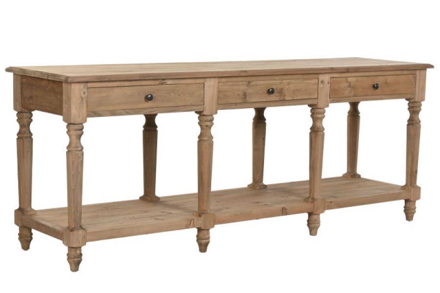 Konsola drewniana Farmhouse Lodge 200 cm