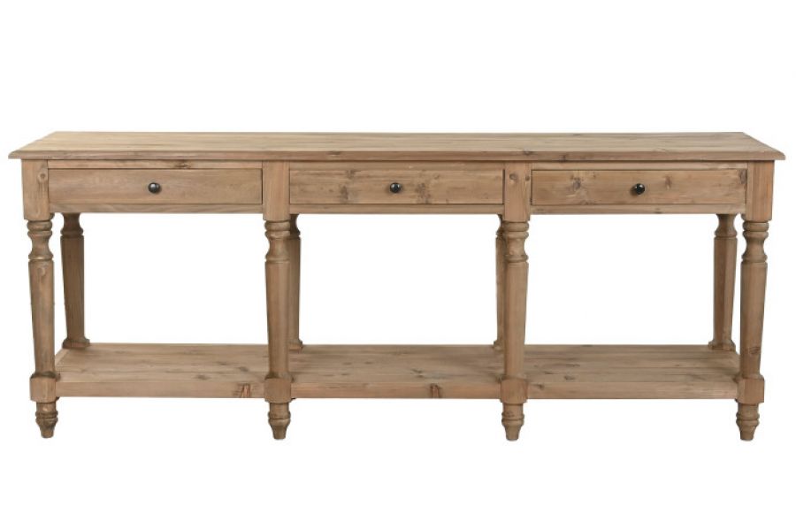 Konsola drewniana Farmhouse Lodge 200 cm