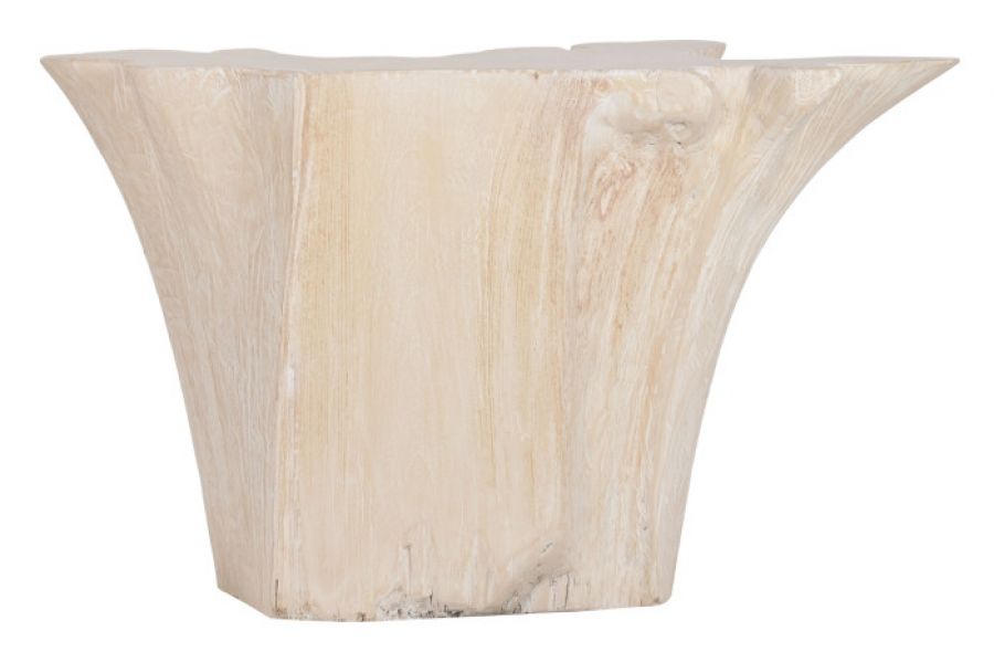 Konsola drewniana Root Blanc