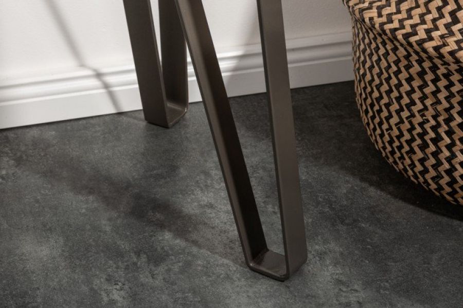 Konsola Living Edge drewniana  - Invicta Interior