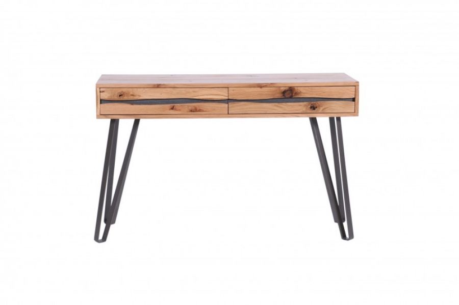 Konsola Living Edge drewniana  - Invicta Interior
