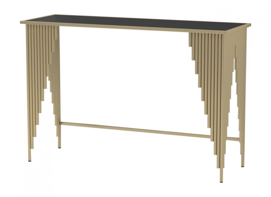 Konsola szklana Elegant złota - Item International