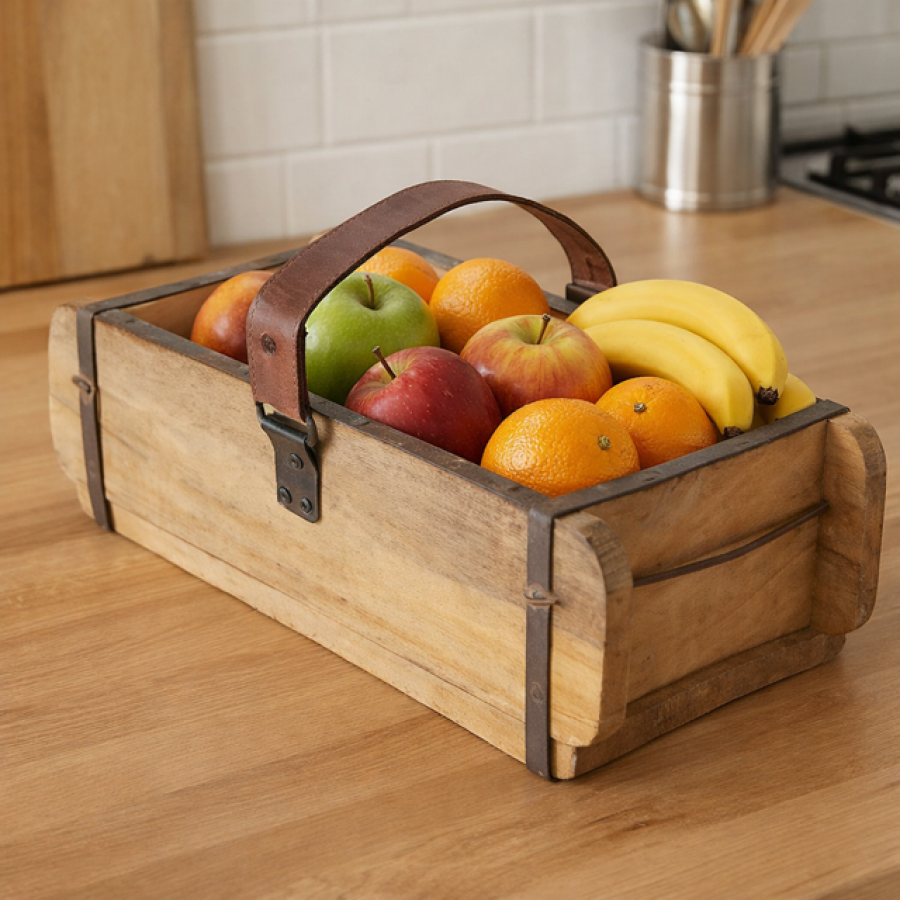 Korytko z drewna recyklingowanego - Boltze