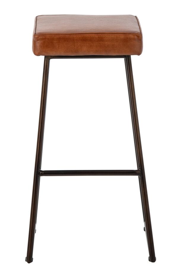 Krzesło barowe Canyon Leather camel