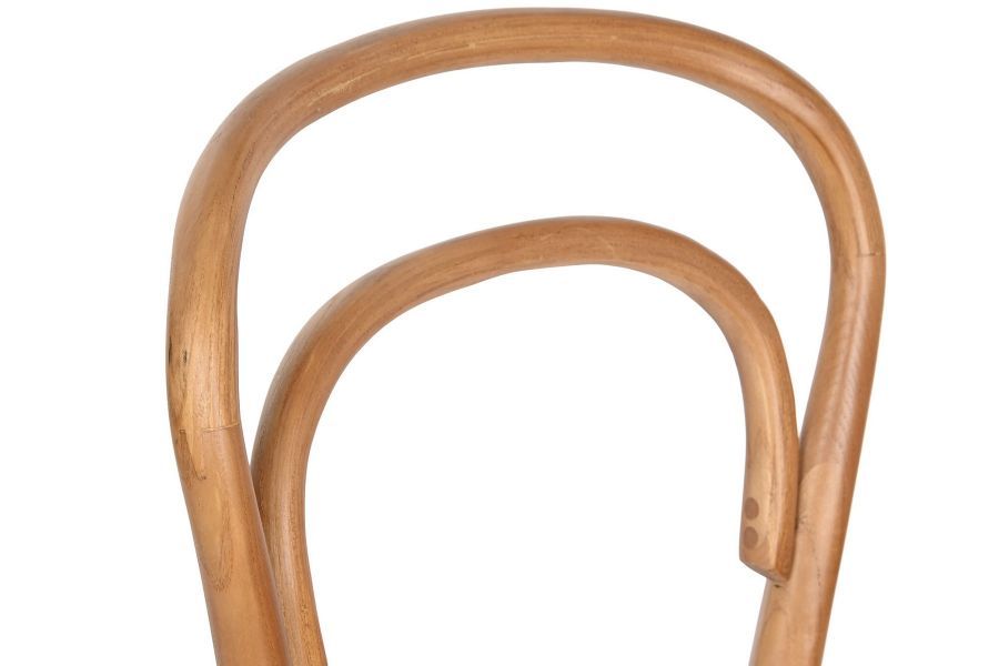 Krzesło barowe hoker gięte Icon brązowe - Item International