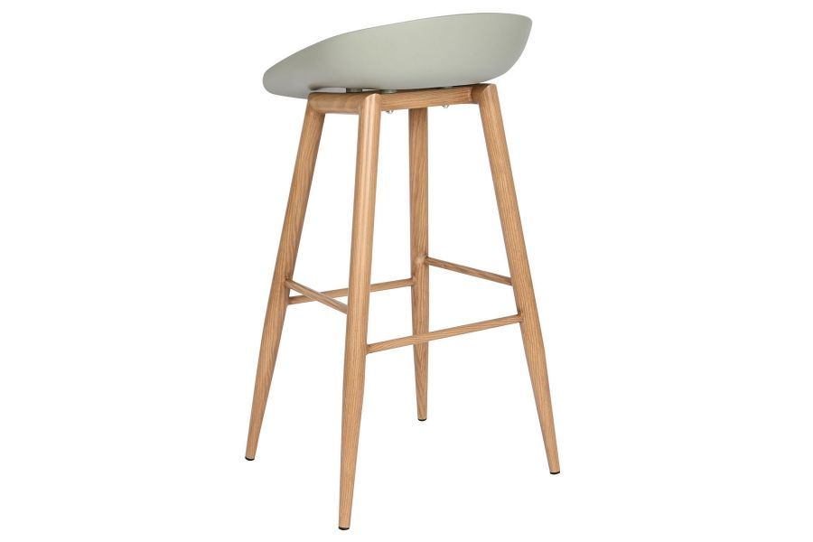 Krzesło barowe hoker Modern zielony - Item International