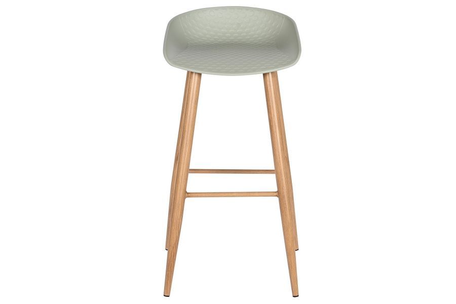Krzesło barowe hoker Modern zielony - Item International