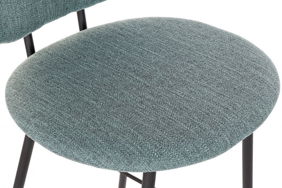 Krzesło barowe hoker retro style zielone - Item International