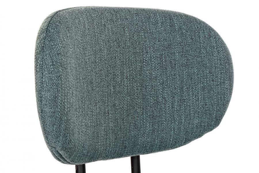 Krzesło barowe hoker retro style zielone - Item International