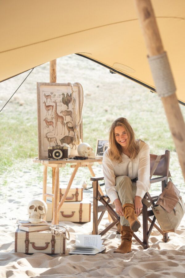 Krzesło Canyon Director Leather cognac