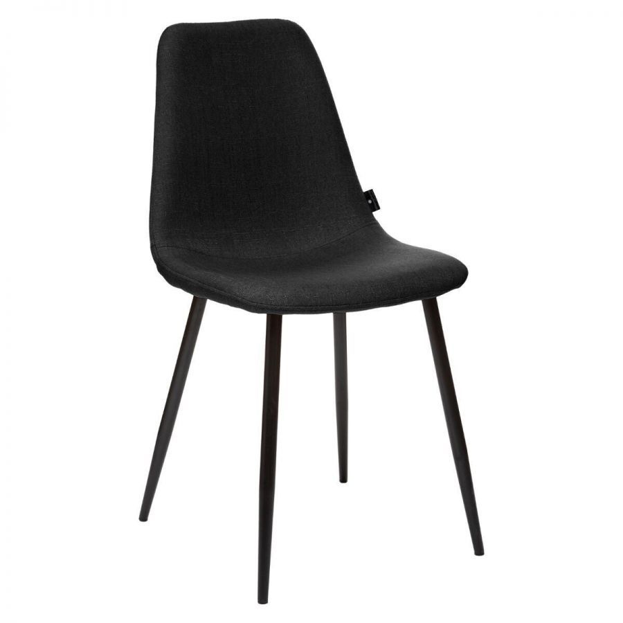 Krzesło Chaise Tyka czarne - Atmosphera