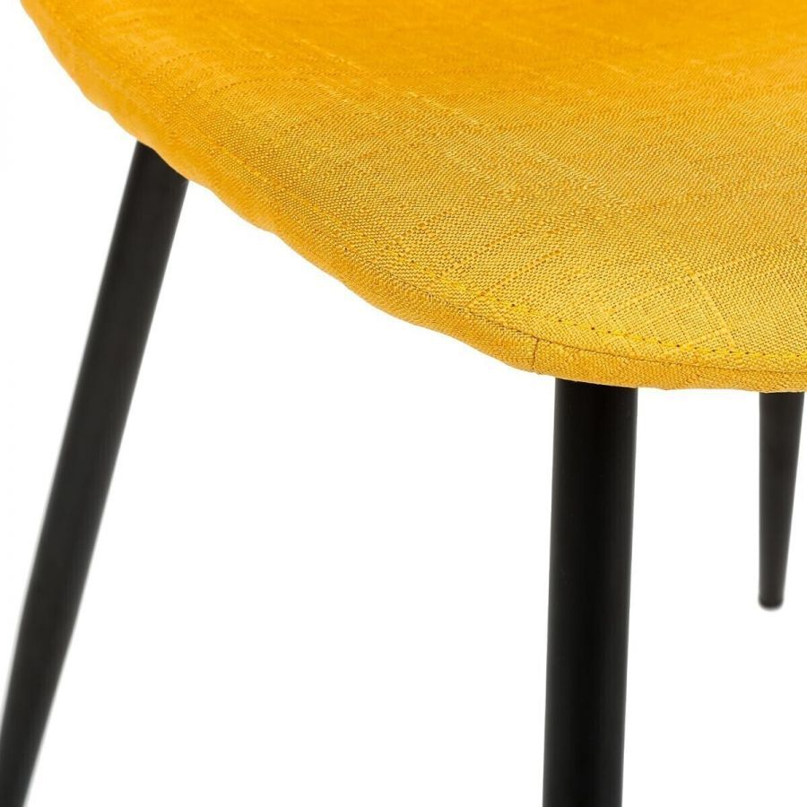 Krzesło Chaise Tyka żółte - Atmosphera
