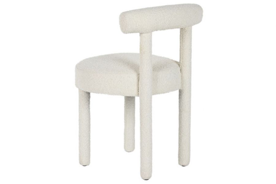Krzesło designerskie Japandi boucle - Item International
