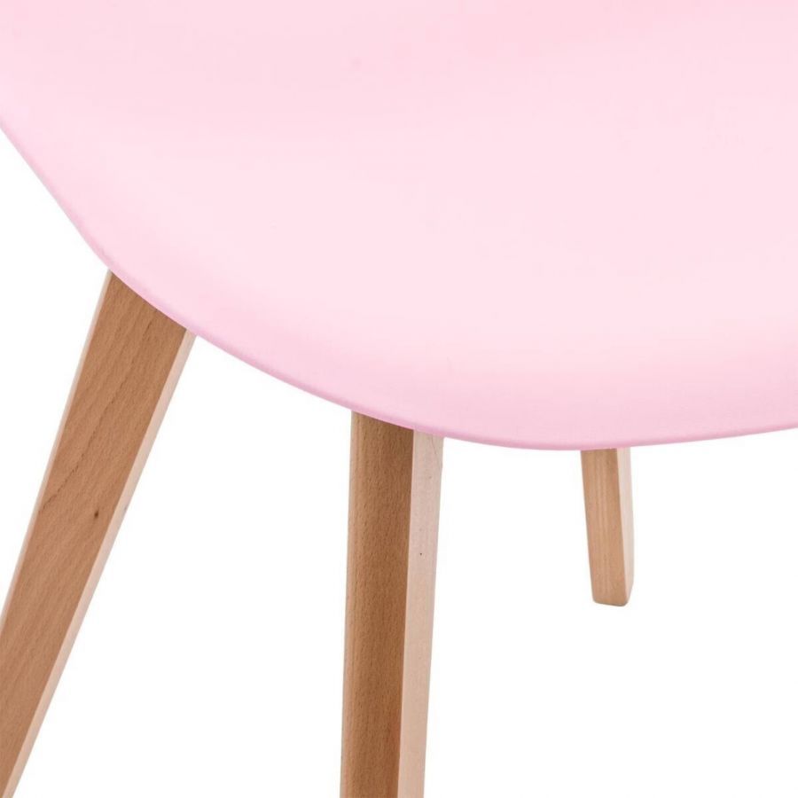Krzesło dla dzieci Nordic różowe - Atmosphera