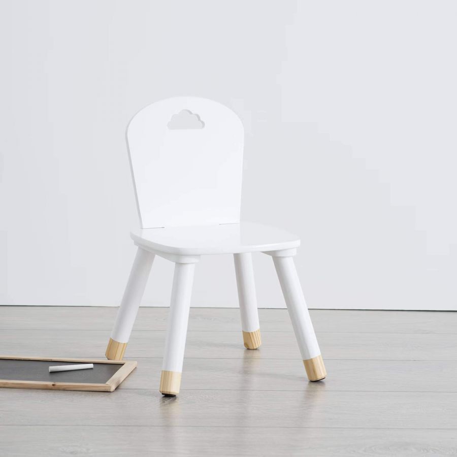 Krzesło dla dzieci Sweet białe - Atmosphera