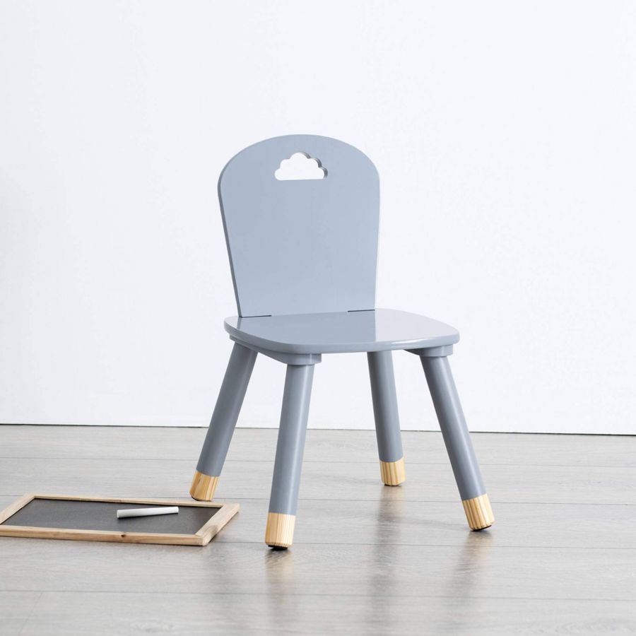 Krzesło dla dzieci Sweet szare - Atmosphera
