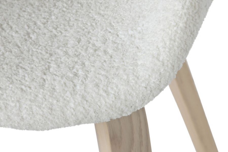 Krzesło drewniane Mello Lounge białe - Item International 12