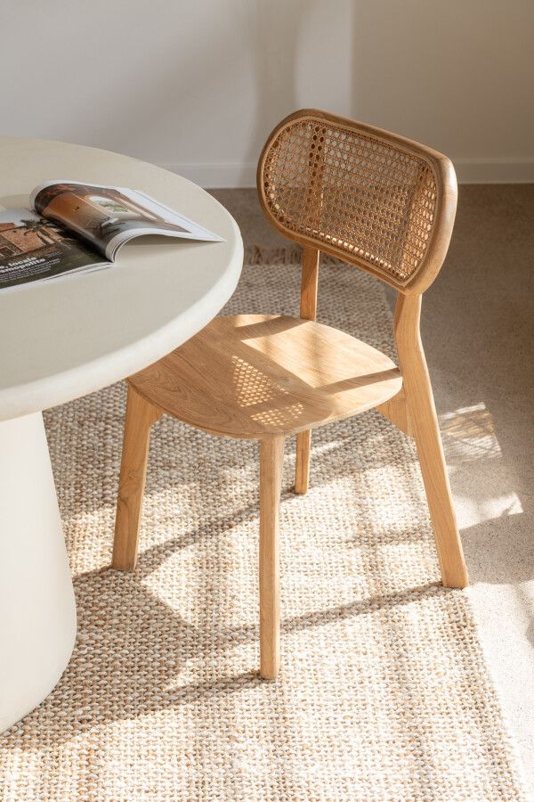 Krzesło drewniane Nora Teak