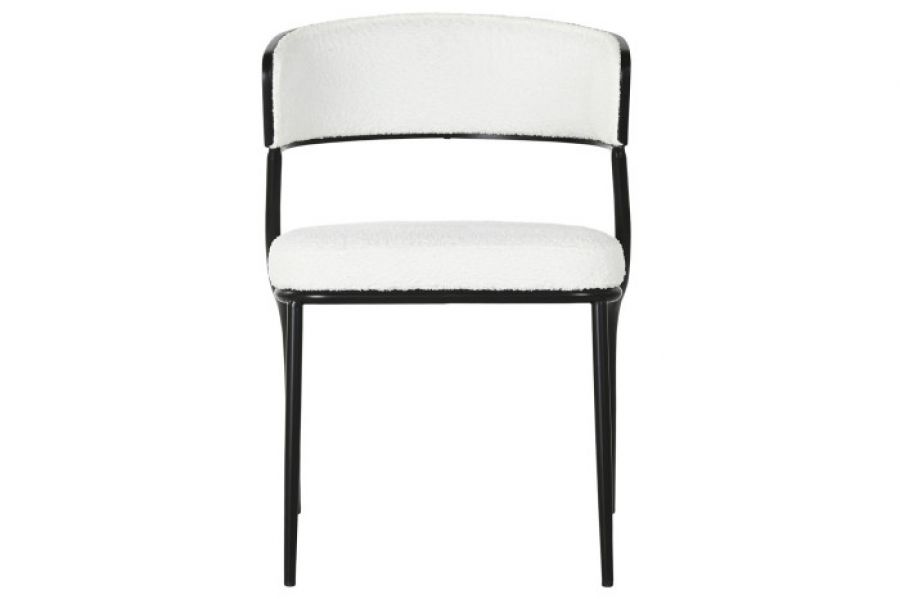 Krzesło Elegant boucle białe - Item International