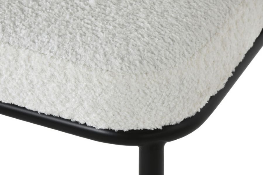 Krzesło Elegant boucle białe - Item International