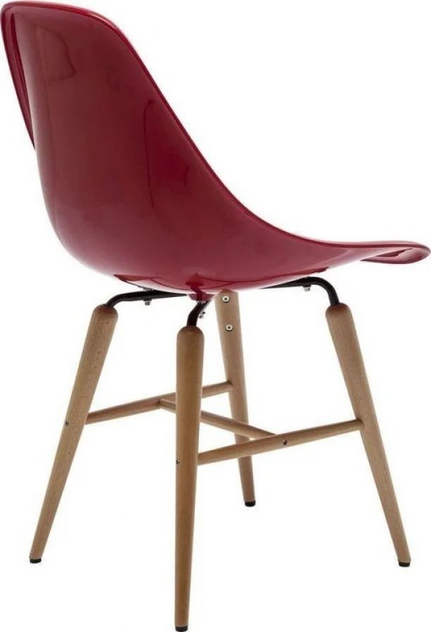Krzesło Forum Wood czerwone   - Kare Design