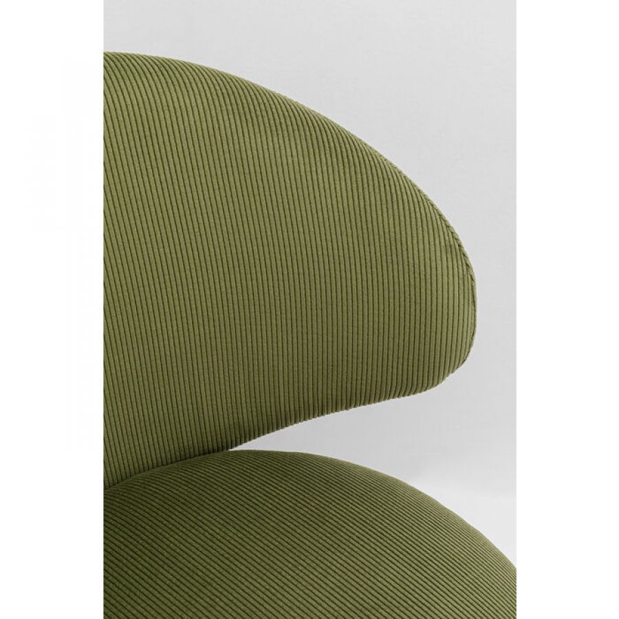 Krzesło fotel Ria zielone - Kare Design