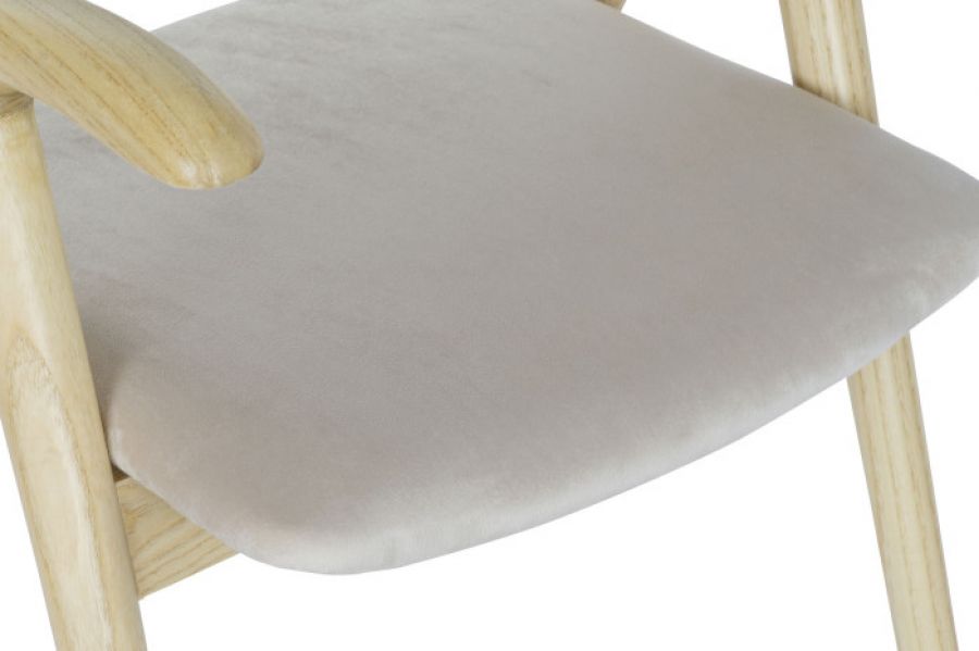 Krzesło Icon Wave drewniane brązowe jasne - Item International