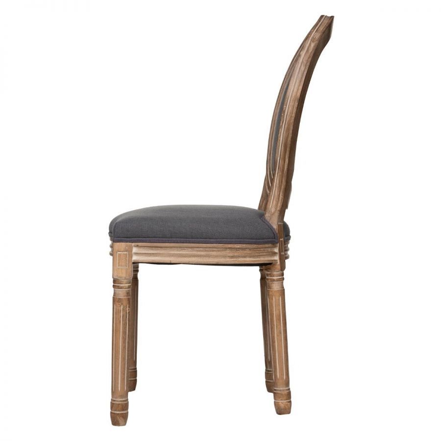 Krzesło Louis Blanche szare - Atmosphera
