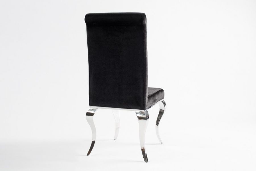 Krzesło Modern Barock czarne   - Invicta Interior