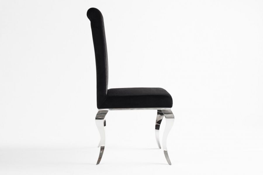 Krzesło Modern Barock czarne   - Invicta Interior