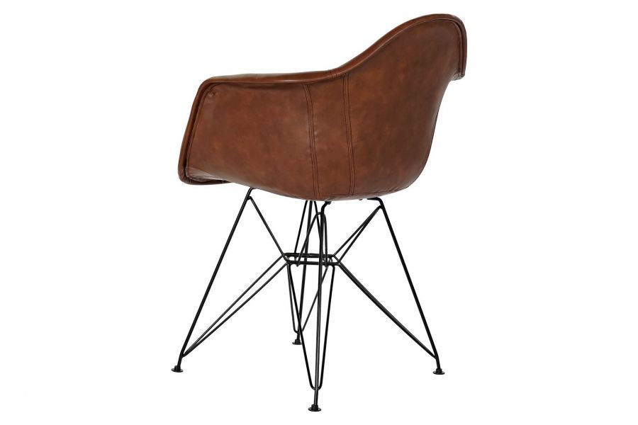 Krzesło Modern Classic brązowe vintage