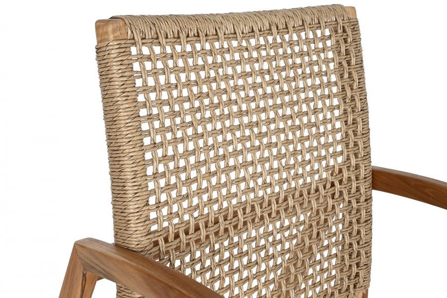 Krzesło Modern Classic rattanowe fotel bujany - Item International