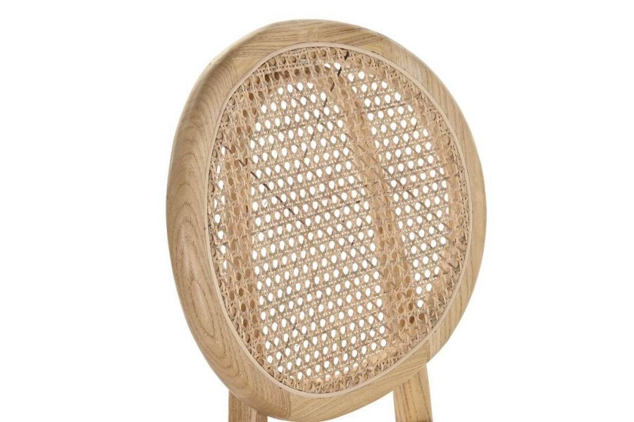 Krzesło rattanowe Icon retro z plecionką wiedeńską natur - Item International