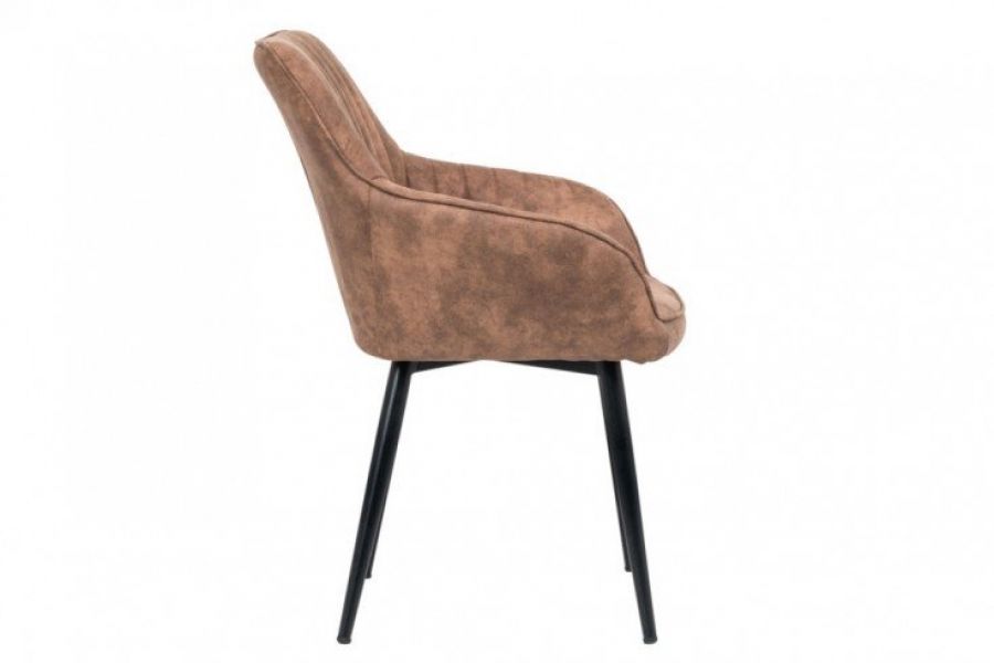 Krzesło Turin vintage brązowe - Invicta Interior