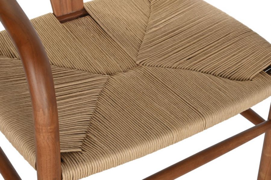 Krzesło Wegner Style brązowe - Item International