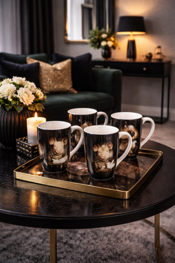 Kubek Nobility Ram  - Kare Design