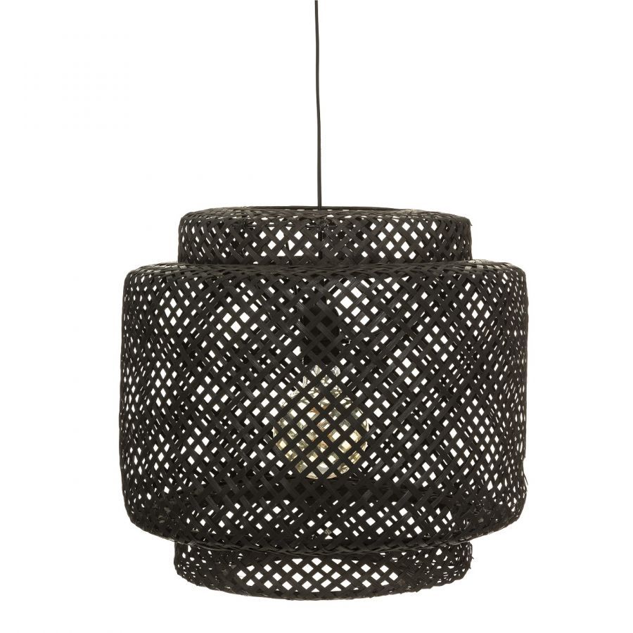 Lampa bambusowa Boho czarna - Atmosphera