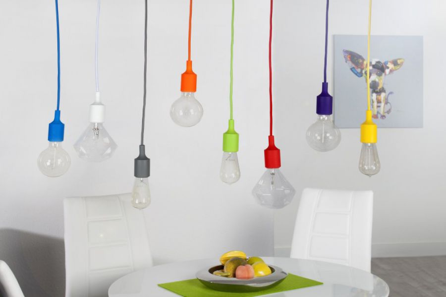 Lampa Colorful Bulbs bunt 8  - Invicta Interior