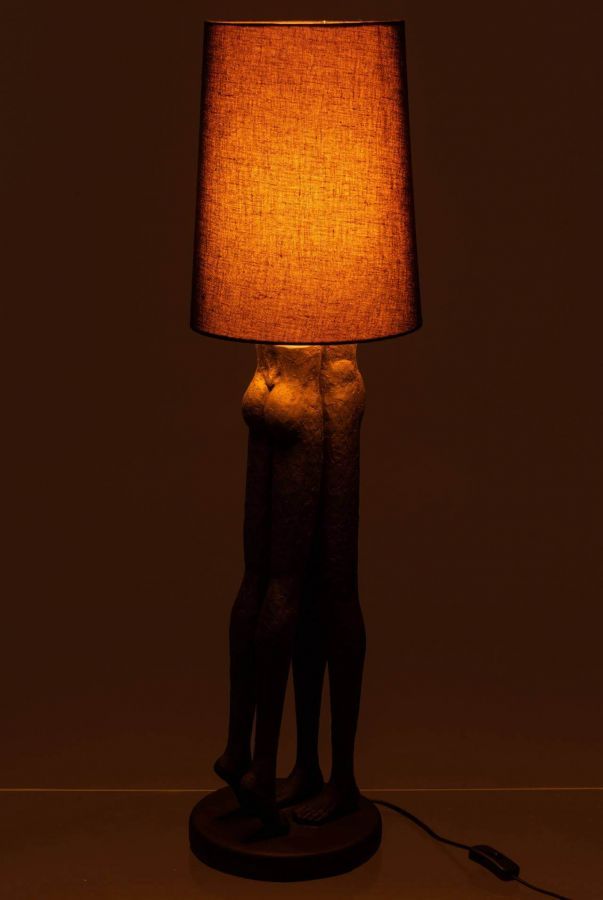 Lampa Couple czarna stołowa - J-Line